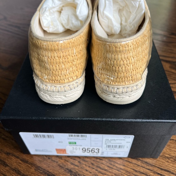 Worn twice Chanel leather and PVC espadrilles - Picture 6 of 7